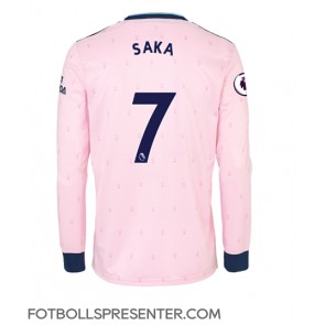 Arsenal Bukayo Saka #7 Tredje Matchtröja 2022-23 Långärmad
